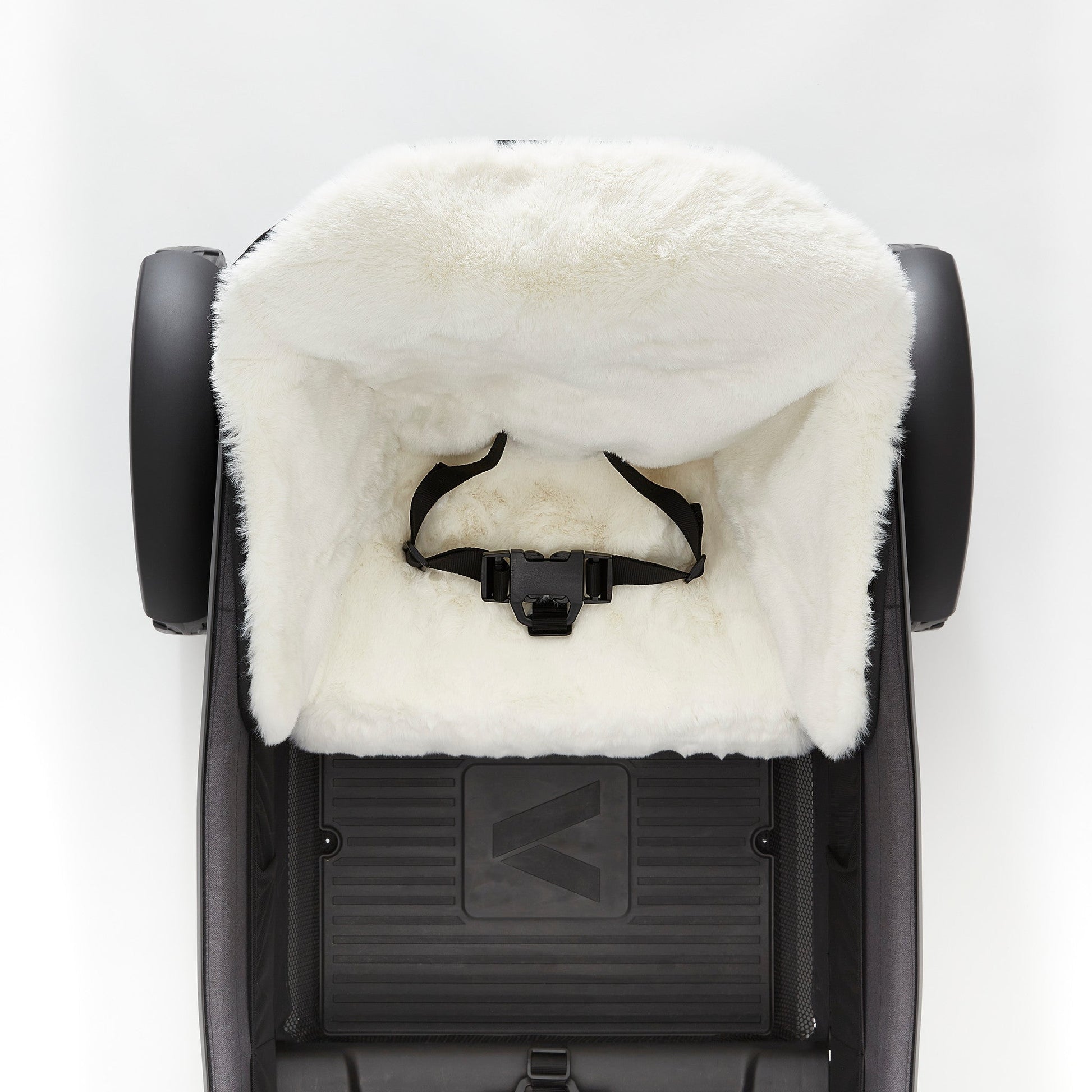 Veer Cruiser Shearling Seat Cover - White